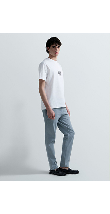 レギュラースリムBENNI Hyperflex Color チノパンツ 詳細画像